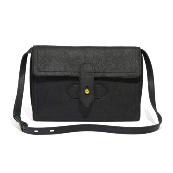 Madwell The Sketcbook Black Leather Bag - Picture 1 of 12